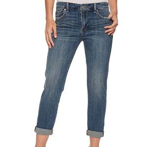 Lucky Brand Sienna Slim Boyfriend Light Distressed Medium Wash Jeans Size 14/32